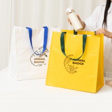 친환경 컬러 타포린백 대형(2색) (중량 150g±5)(400x250x400mm)
