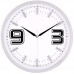 낭트크롬무소음벽시계3416
