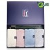 PGA 친환경그린 2단자동+200g코마사타올 4P세트(대)