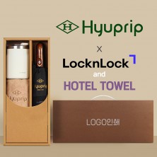 협립 3단 70 완전자동우산 +락앤락 메트로머그+협립40수호텔코마180타월-세트
