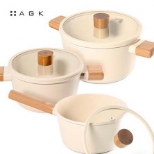 AGK 노르딕 리포소 냄비 3종 세트 HIAGK-04P
