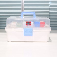 큐어메디 스페셜2호 구급함+13종구급용품 가정용 휴대용 약통 구급상자 약통케이스 약보관함 응급키트