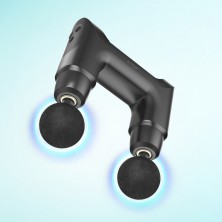 듀얼헤드 진동 마사지건 6단계컨트롤 8종헤드 증정 EM-27