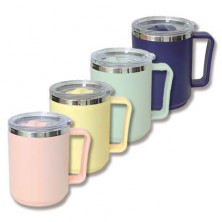 cafe stella  컬러 스텐머그컵440ml