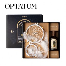 옵타움 OPTATUM 숙면선물 필로우미스트 & LED드림캐처 선물세트(워터문향)