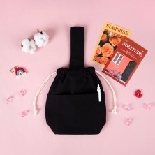 메이드유 복주머니 원핸들 에코백 컬러 23 x 25 x 8