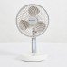 뉴에이커 무소음 탁상용 대용량 C타입 무선선풍기 DTFAN