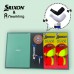 스릭슨 Q스타 투어 디바이드 컬러볼 3피스 6구+무봉제 쿨토시+골프티+가죽볼마커세트