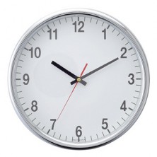 가성비 실용 크롬유광 벽시계 SI251