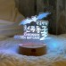 (제작) 아크릴 무드등 우드 램프 : MF6316