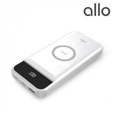 알로코리아 1005WPD LCD 디스플레이 고속 무선충전 보조배터리 10000mAh
