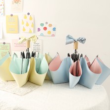 루티네 배색 3단 암막 양우산