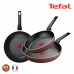 테팔 팬&냄비 PTFE IH 뉴 셰프터치 3종세트 (프라이팬 24cm + 30cm + 볶음팬 28cm) (인덕션 가능)